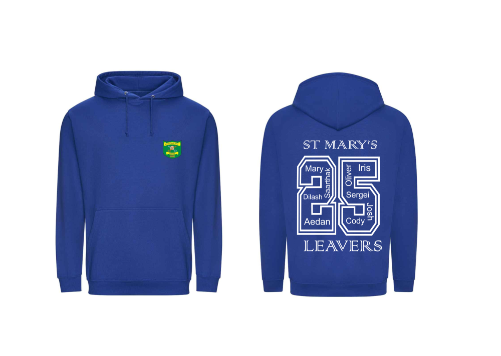 St Mary's School - Year 6 Leavers Hoody 