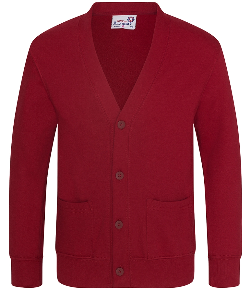 AWDis Academy Kids Sweat Cardigan