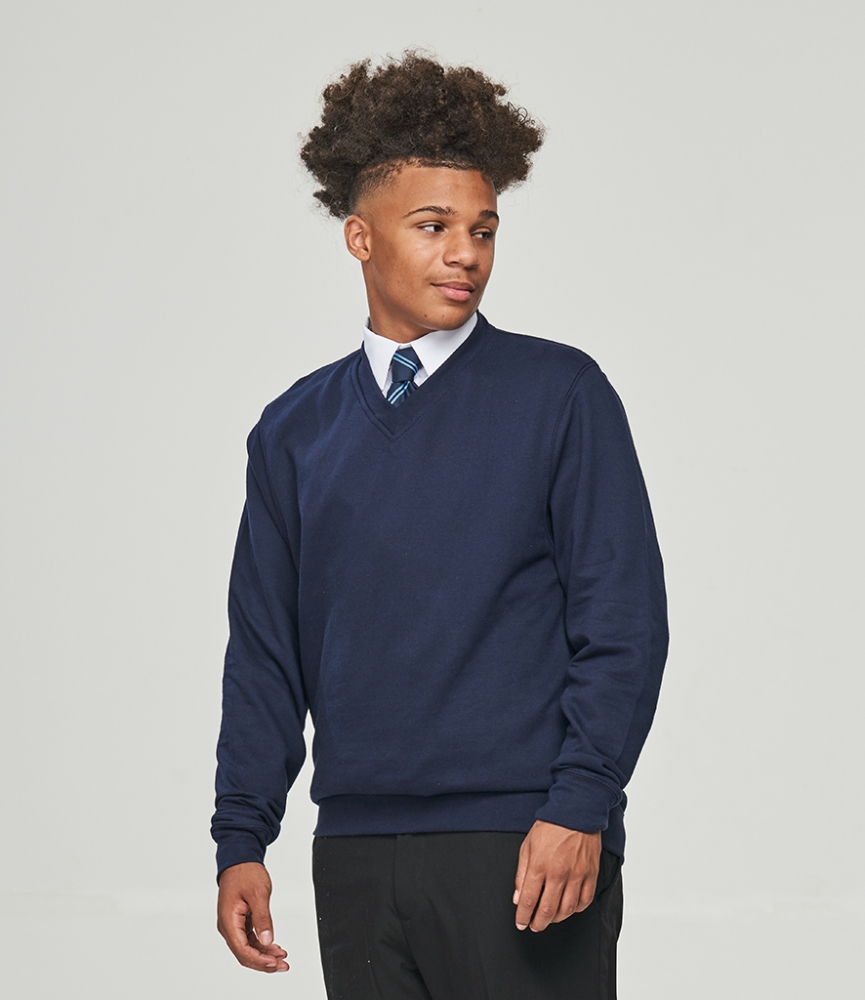 AWDis Academy V Neck Sweatshirt