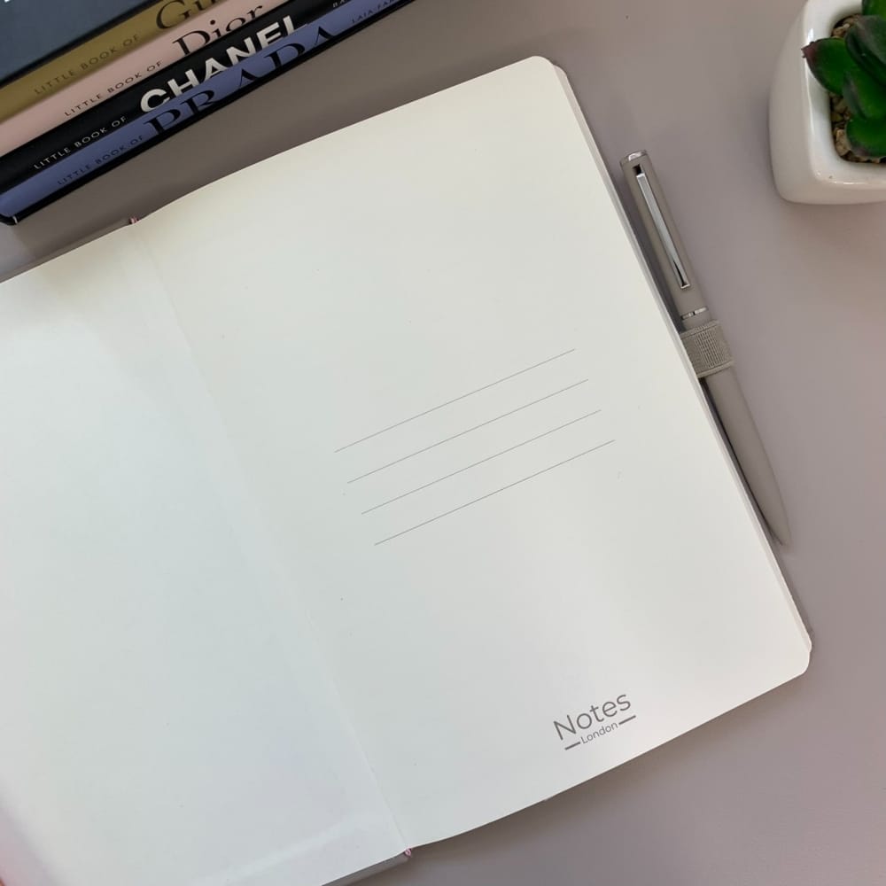 Black notepad & pen set - The Guild dual branded 