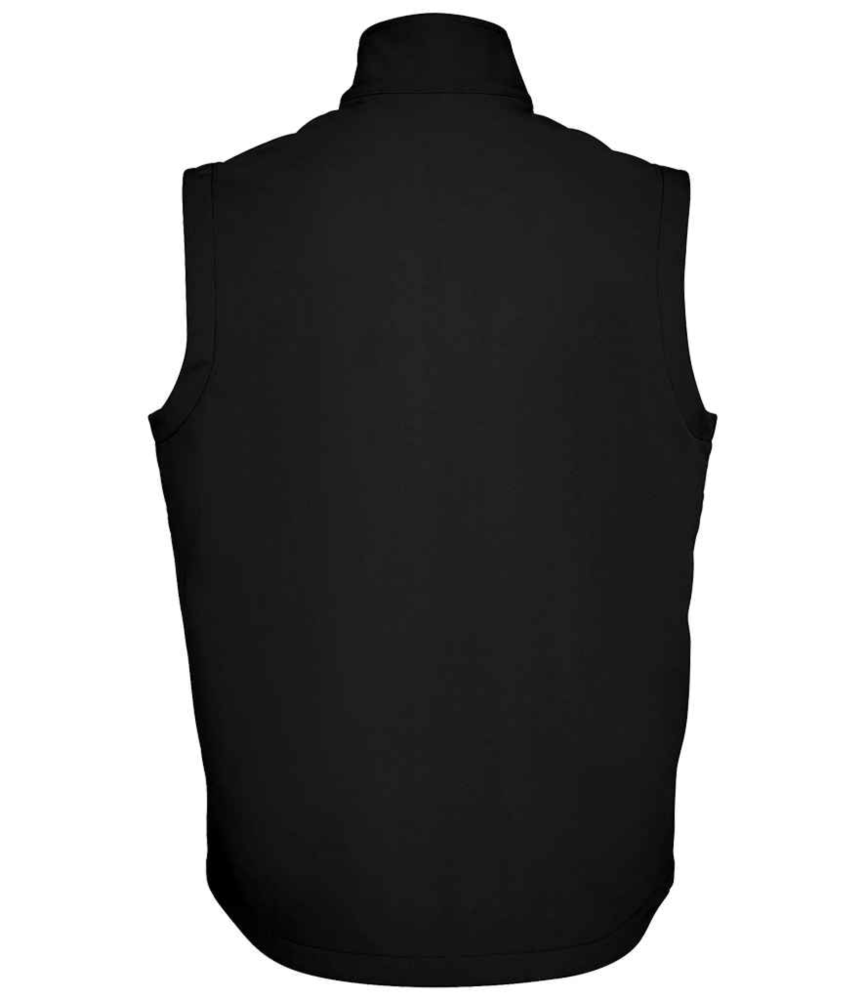 Mens Black Soft shell Gilet