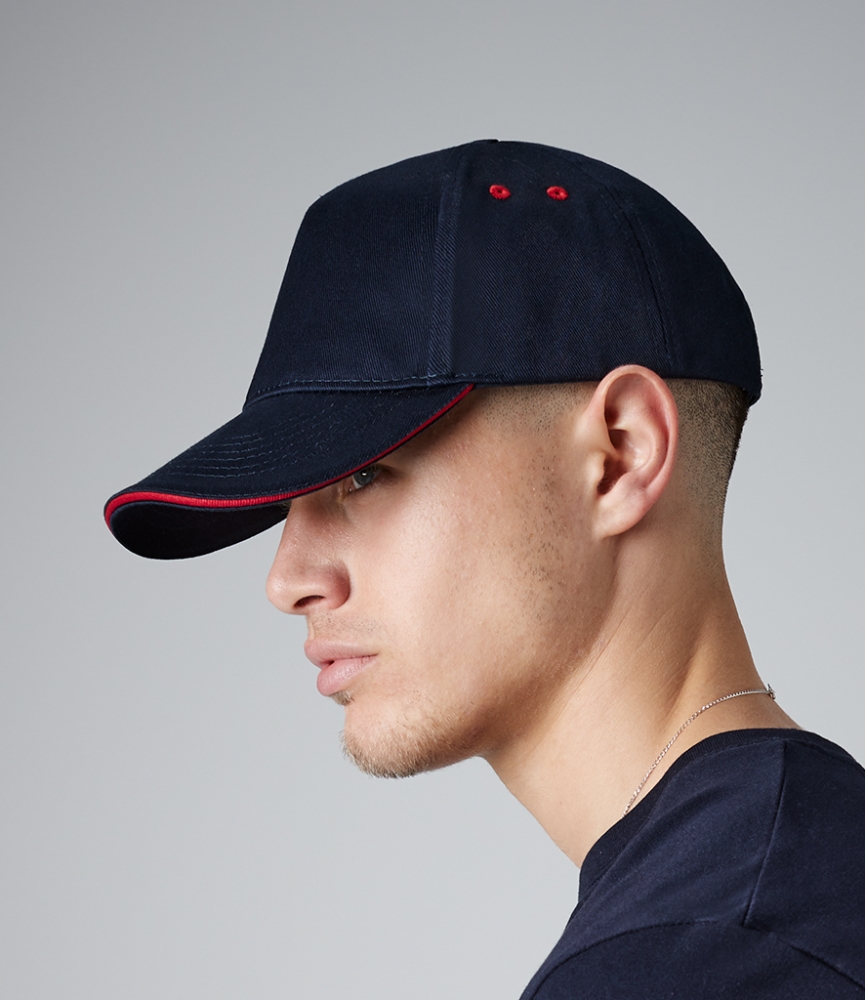 Beechfield Ultimate 5 Panel Cap with Sandwich Peak