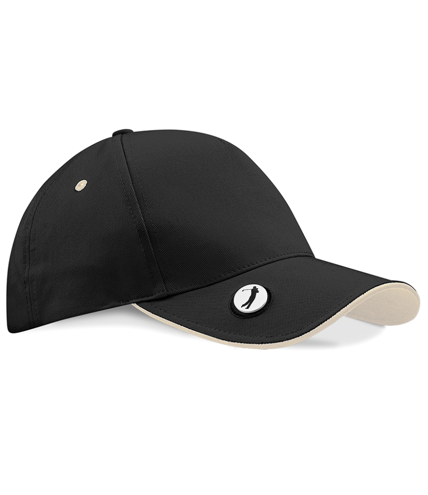 Beechfield Pro-Style Ball Mark Golf Cap