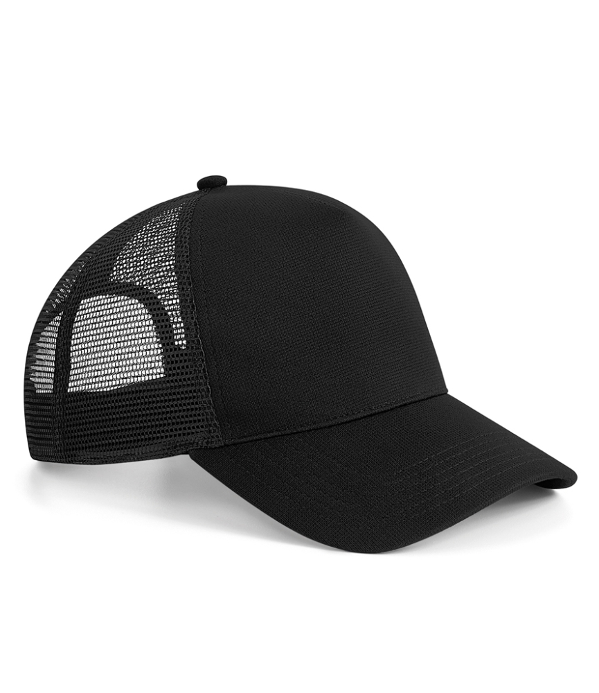 Beechfield Microknit Snapback Trucker Cap