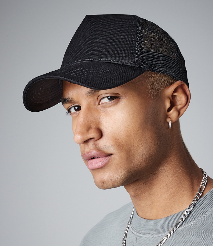 Beechfield Microknit Snapback Trucker Cap