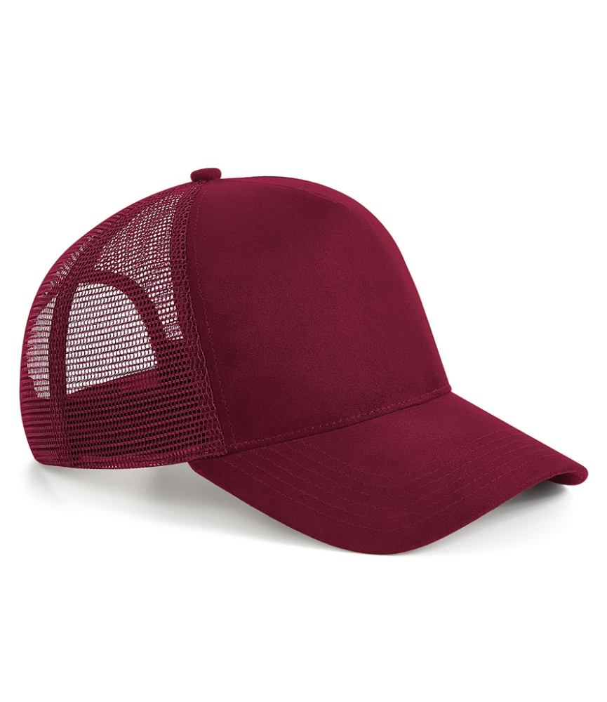 Beechfield Suede Snapback Trucker Cap