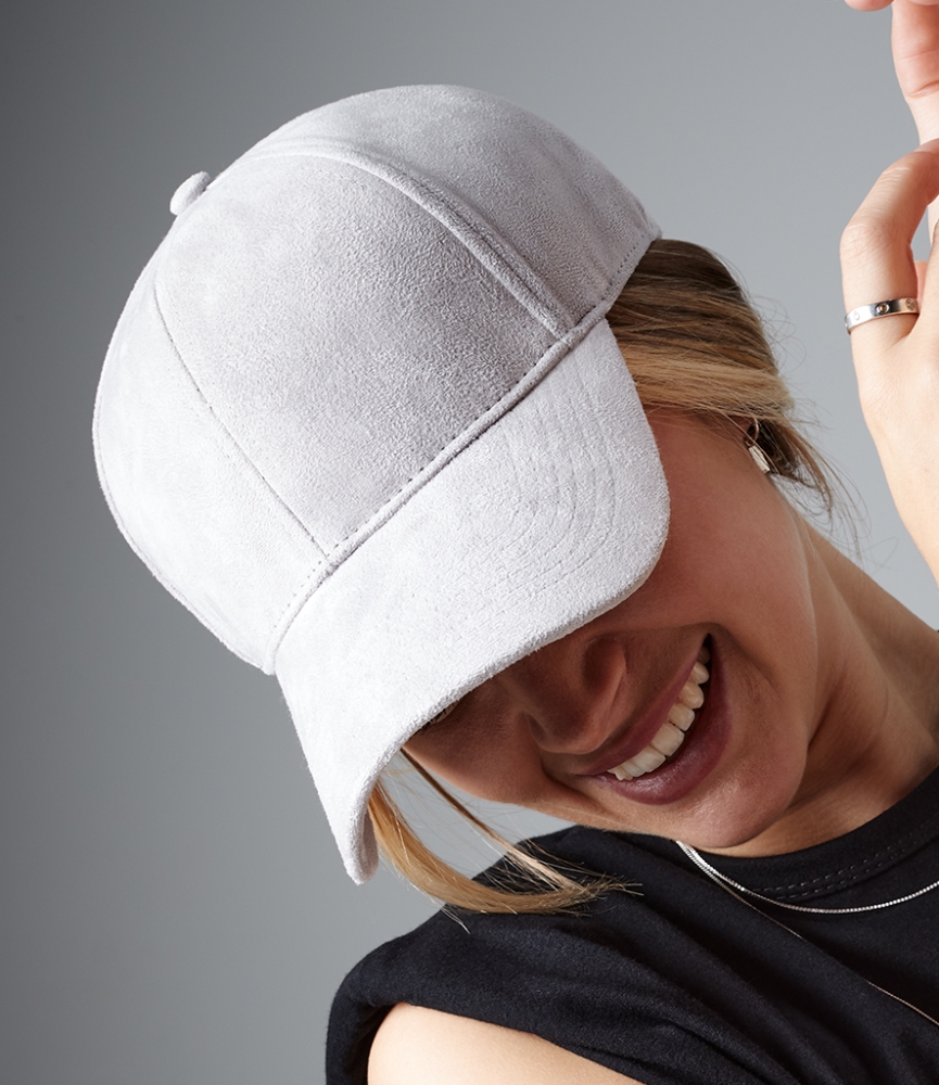 Beechfield Faux Suede 6 Panel Cap
