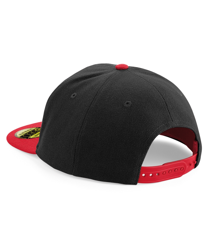 Beechfield Original Flat Peak Snapback Cap