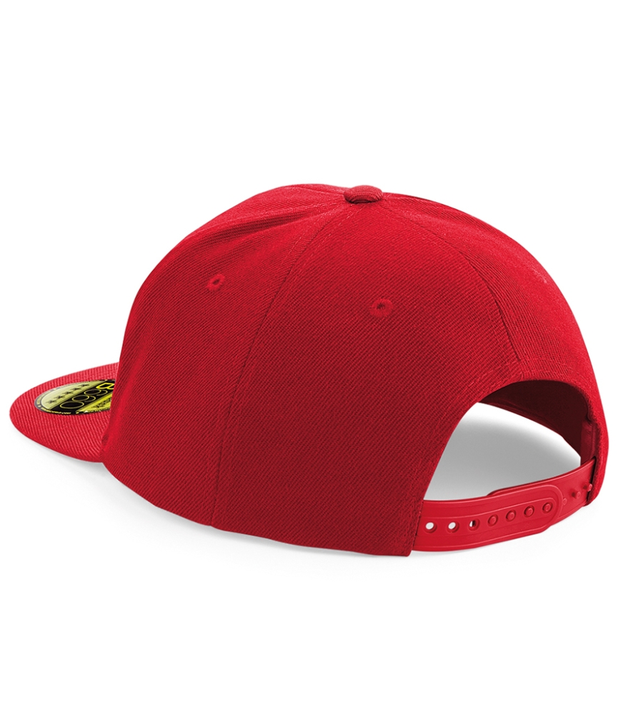 Beechfield Original Flat Peak Snapback Cap