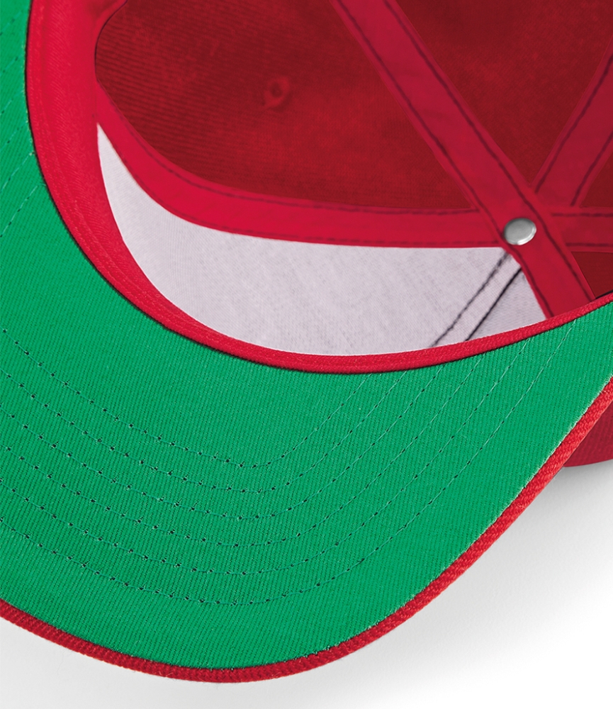 Beechfield Original Flat Peak Snapback Cap