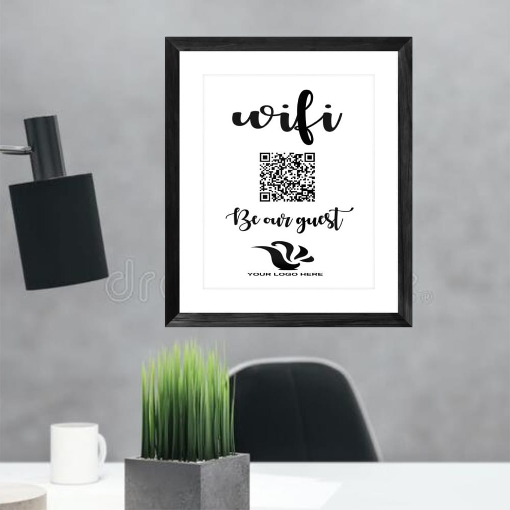 Branded QR Code Frame