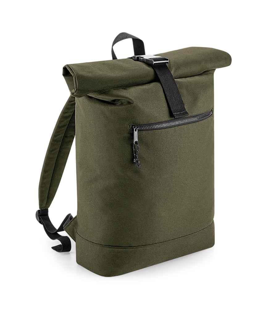 BagBase Recycled Roll-Top Backpack