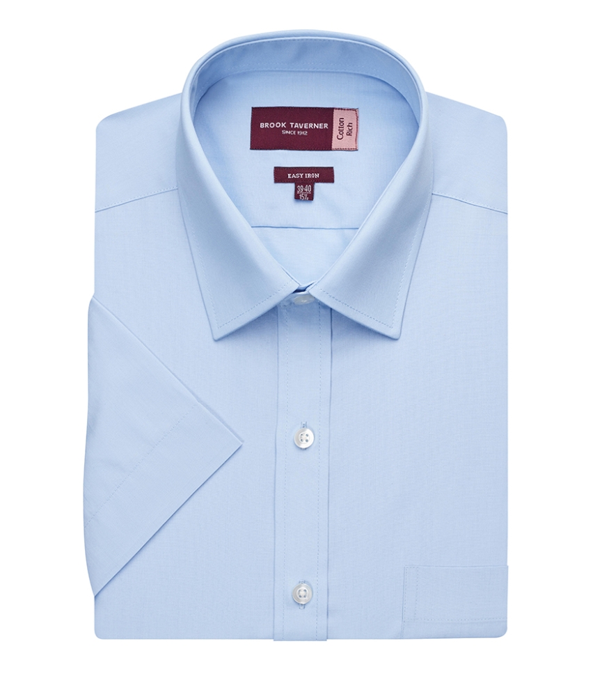 Brook Taverner Rosello Short Sleeve Poplin Shirt