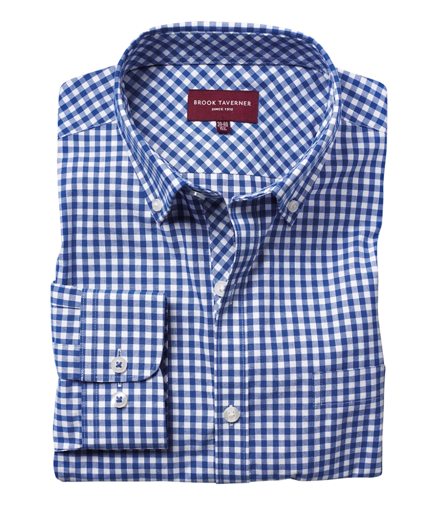 Brook Taverner Montana Gingham Long Sleeve Shirt