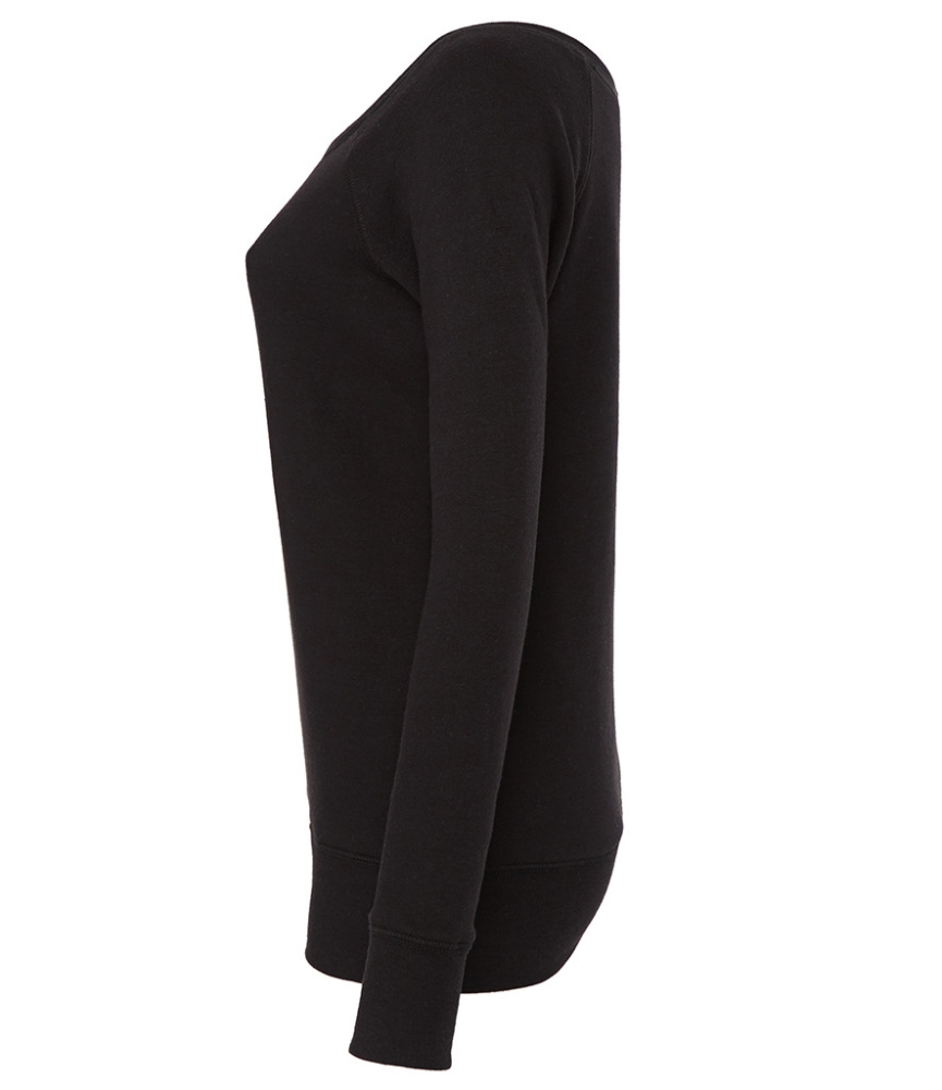 Bella Ladies Tri-Blend Sponge Fleece Wide Neck Sweatshirt
