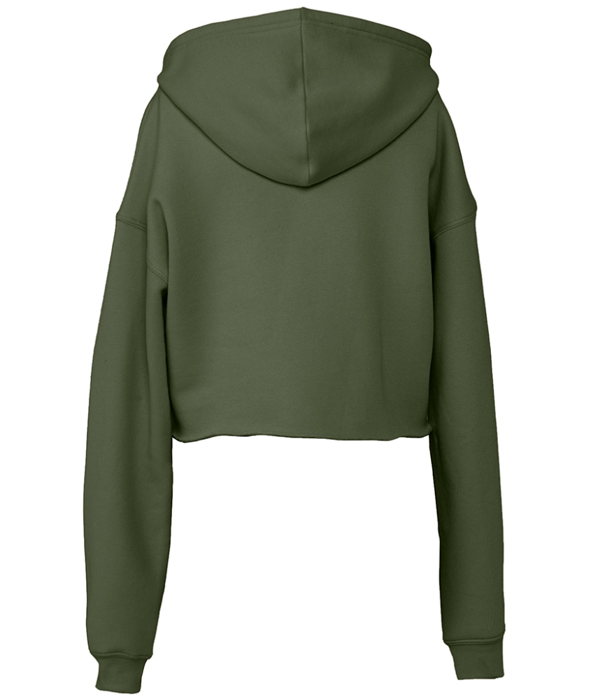 Bella Ladies Cropped Hoodie