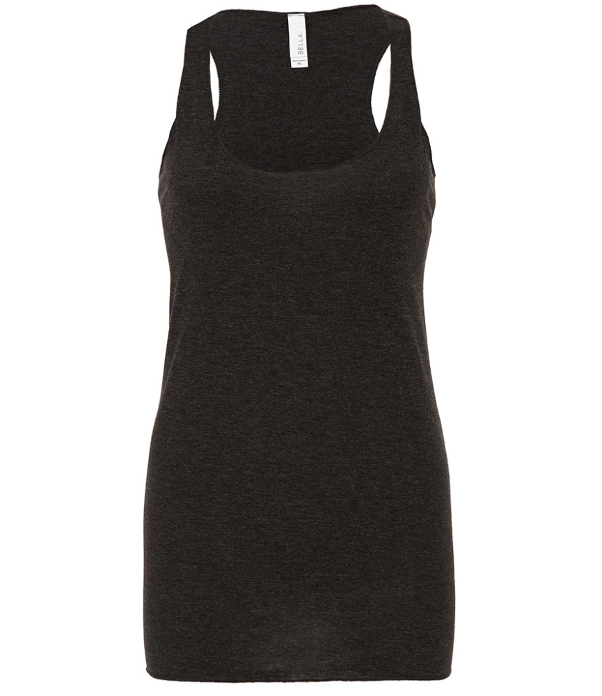 Bella Ladies Tri-Blend Racer Back Tank Top