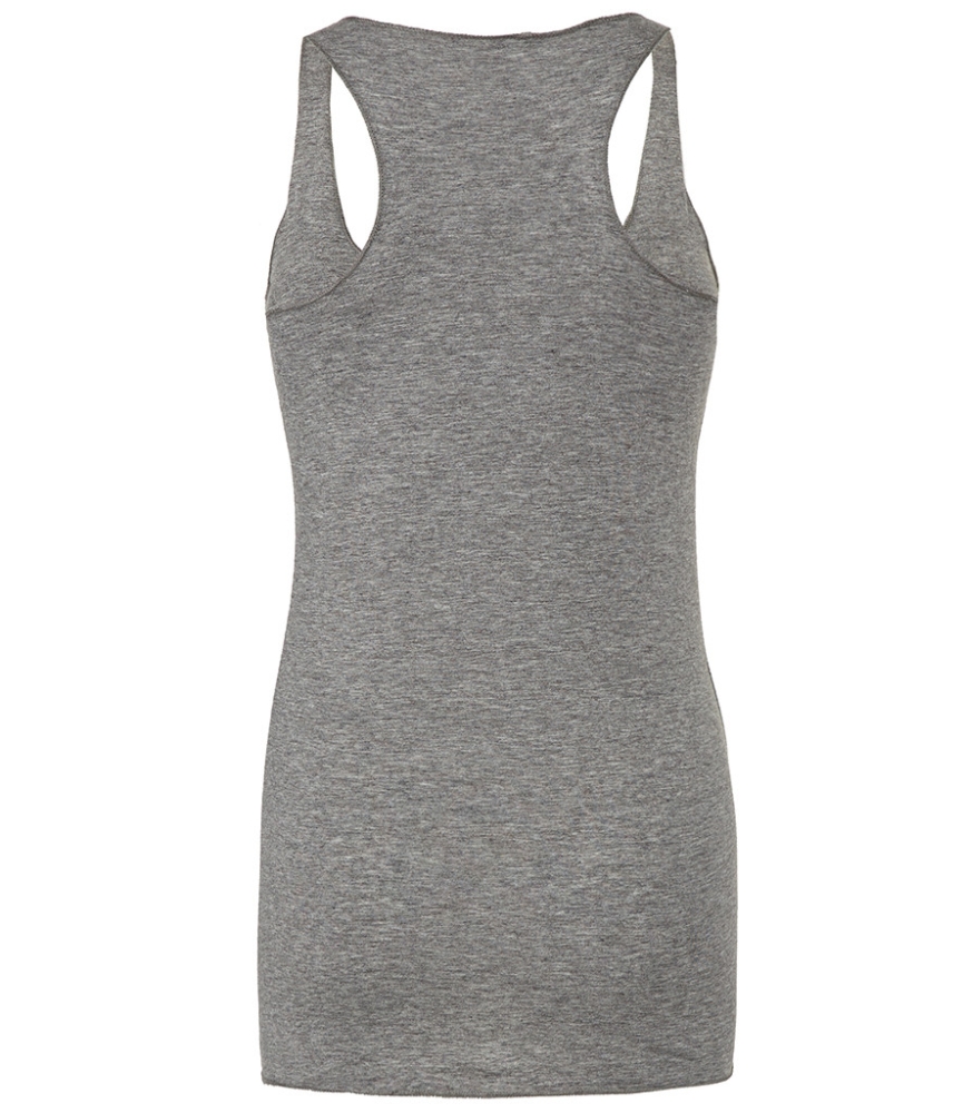 Bella Ladies Tri-Blend Racer Back Tank Top