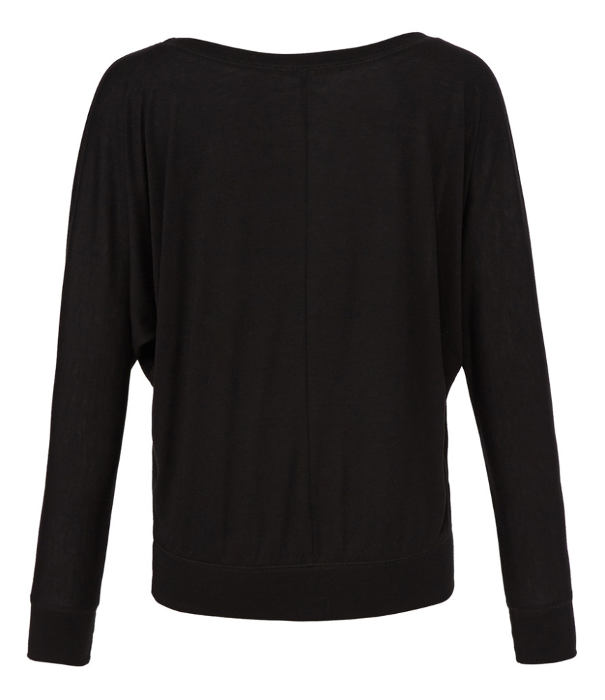 Bella Ladies Flowy Long Sleeve T-Shirt