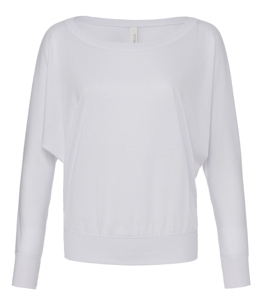 Bella Ladies Flowy Long Sleeve T-Shirt