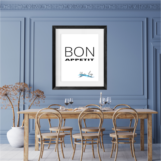 Bon Appetit Framed Print