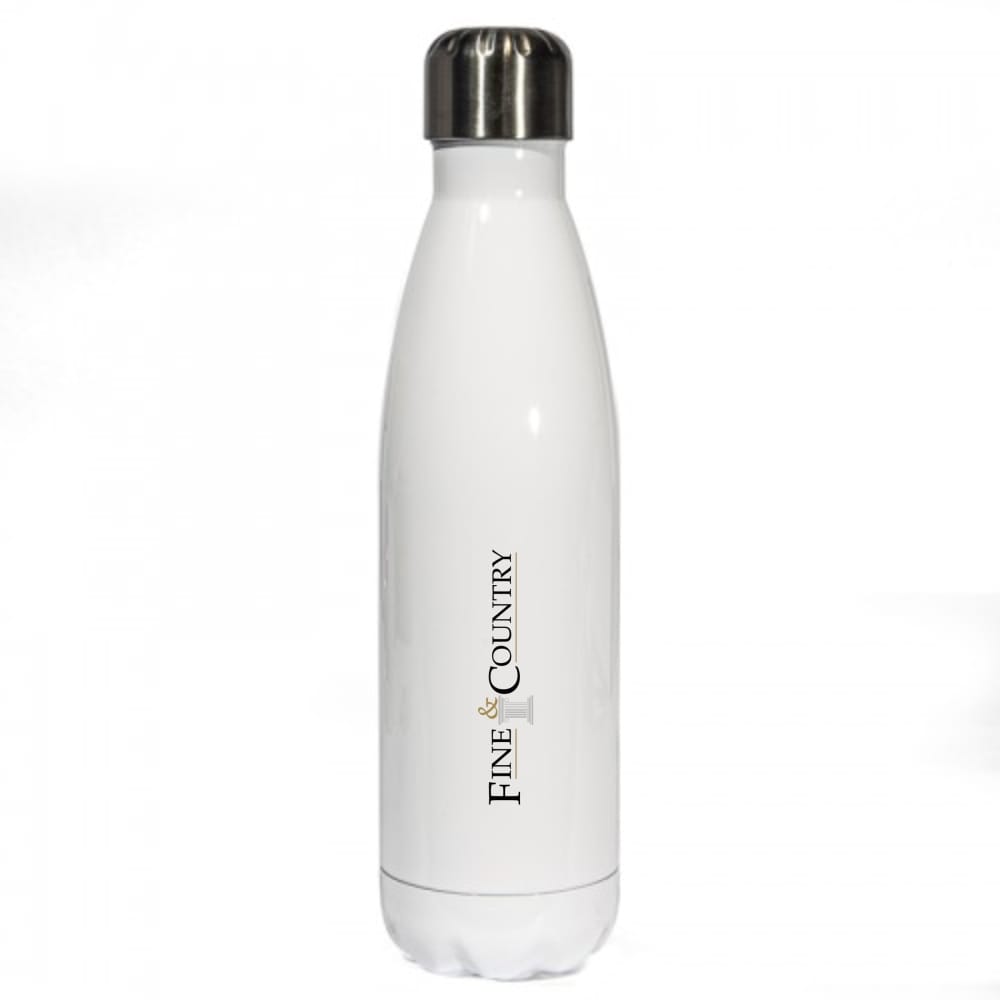 White bowling bottle