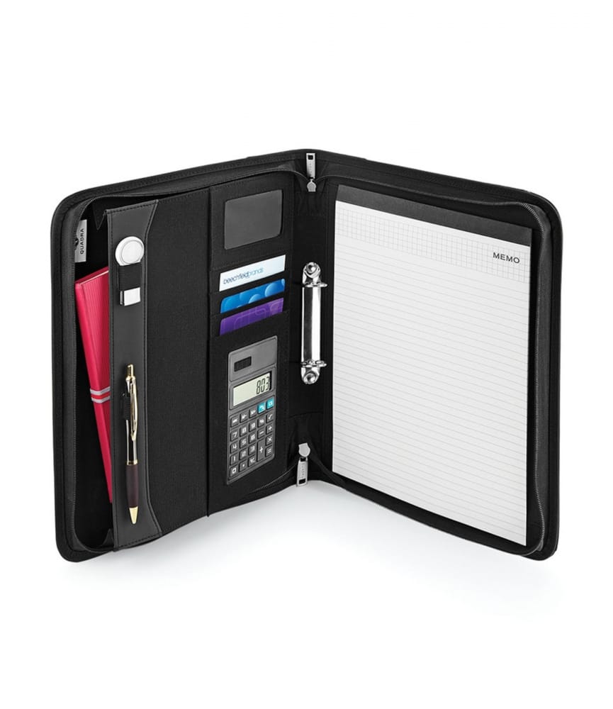 Embroidered organiser