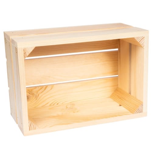 Branded Wooden Crate