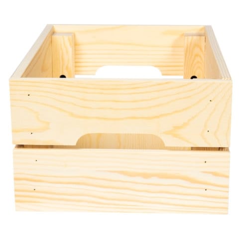 Branded Wooden Crate