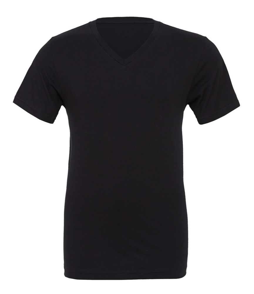 Canvas Unisex Jersey V Neck T-Shirt