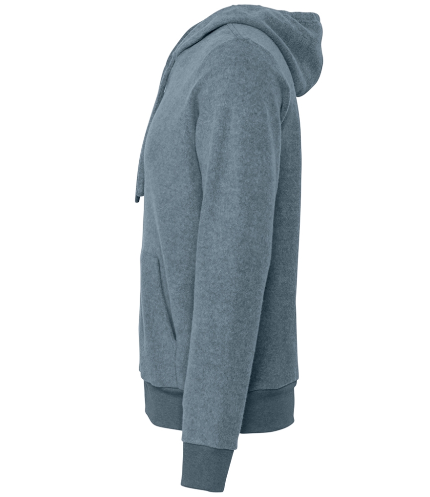 Canvas Unisex Sueded Full Zip Hoodie