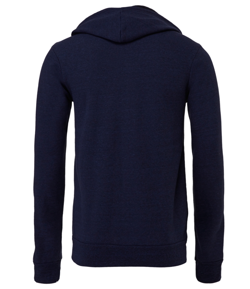 Canvas Unisex Tri-Blend Full Zip Hoodie
