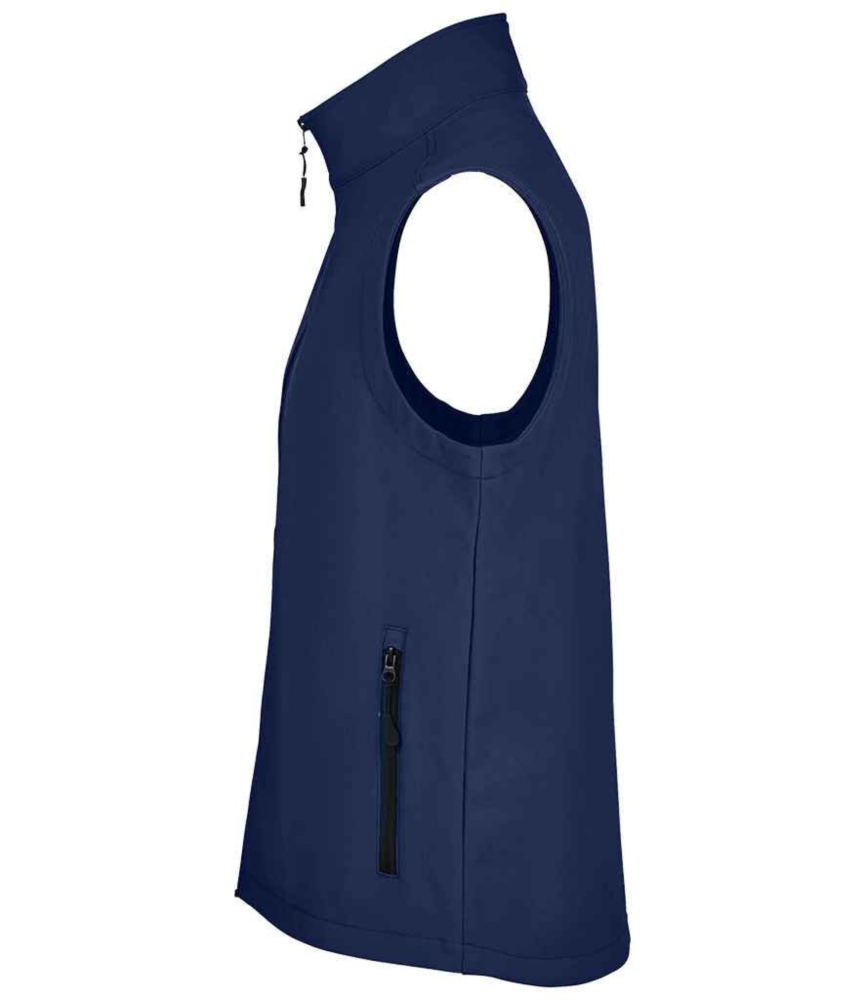 Ladies Navy Soft shell Gilet 