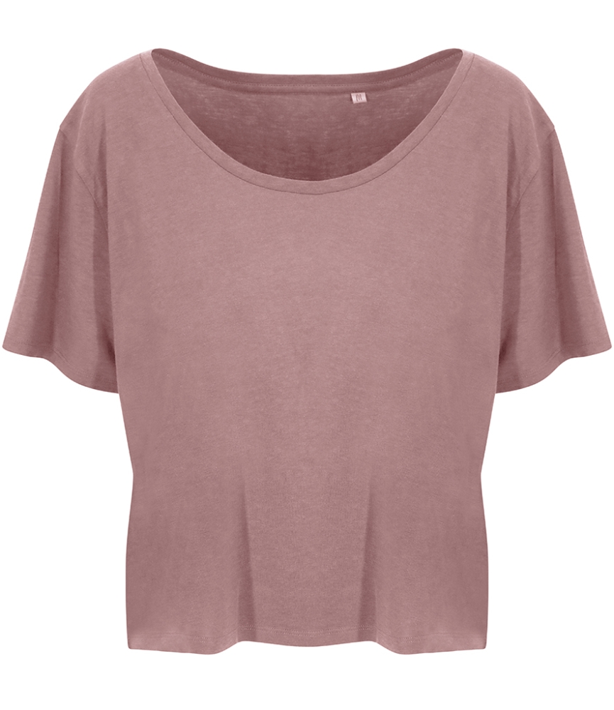 Ecologie Ladies Daintree EcoViscose Cropped T-Shirt