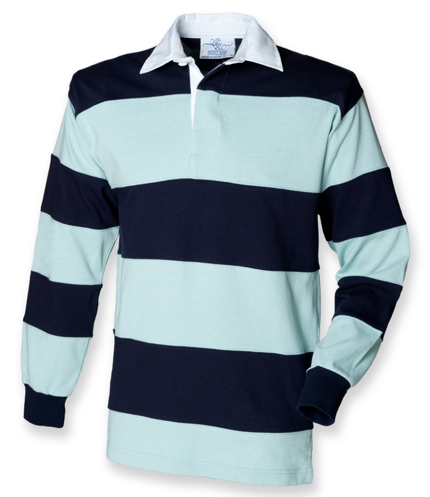 Front Row Sewn Stripe Rugby Shirt