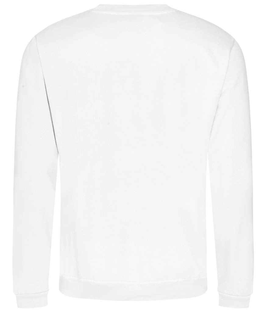UNISEX White Sweatshirt 