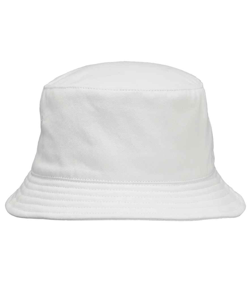 White Twill Bucket Hat 