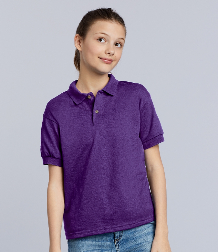 Gildan Kids DryBlend® Jersey Polo Shirt