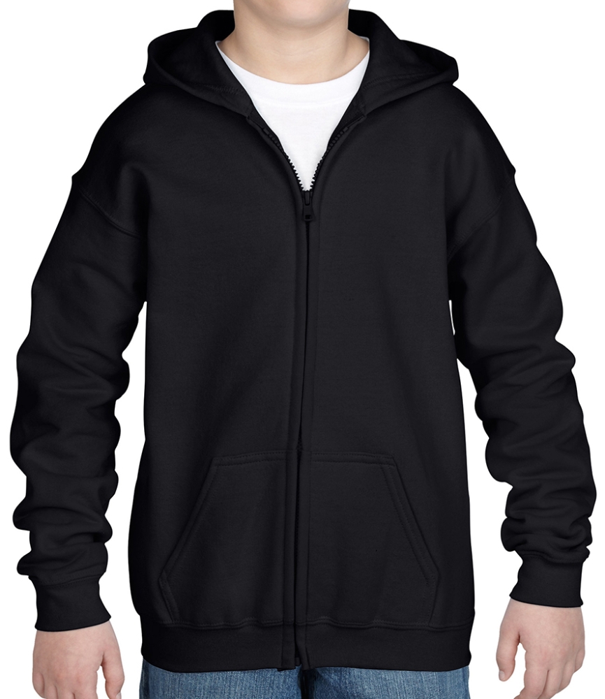 Gildan Kids Heavy Blend™ Zip Hooded Sweatshirt