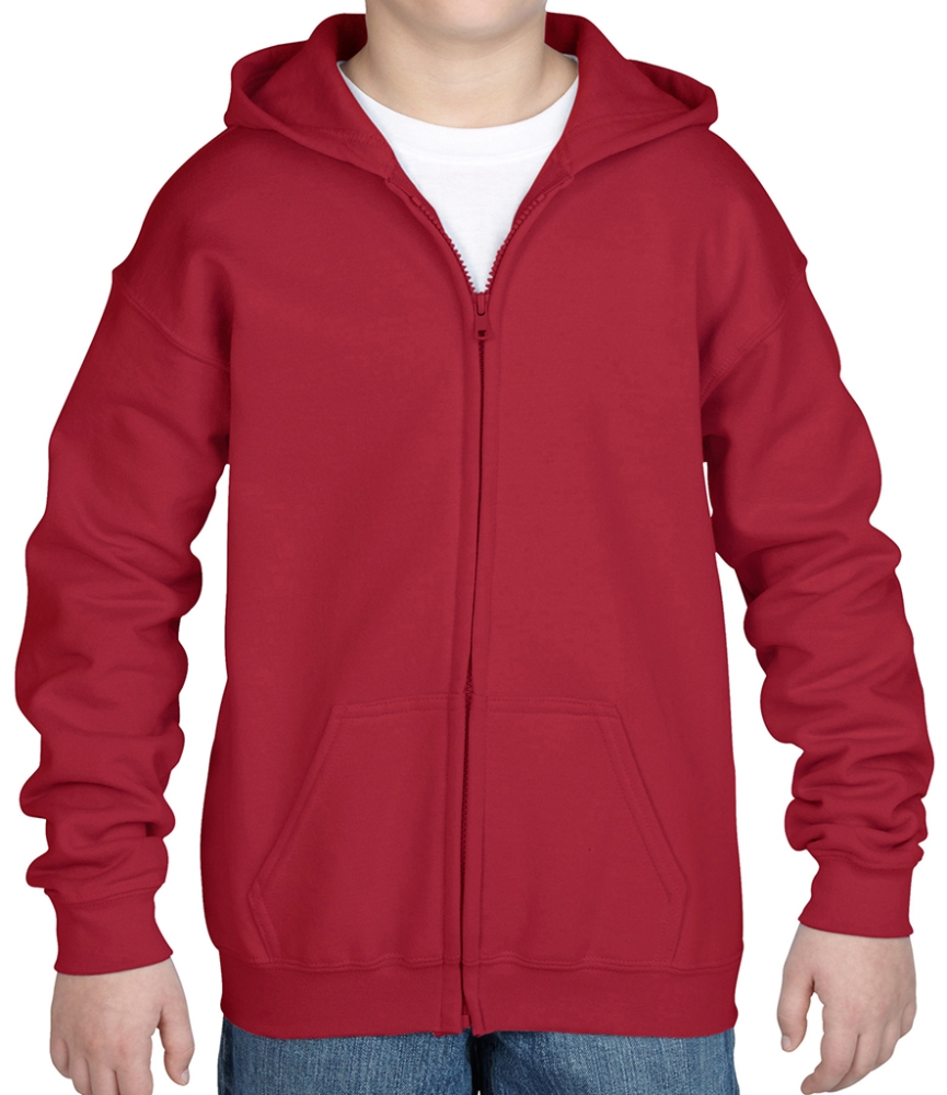 Gildan Kids Heavy Blend™ Zip Hooded Sweatshirt