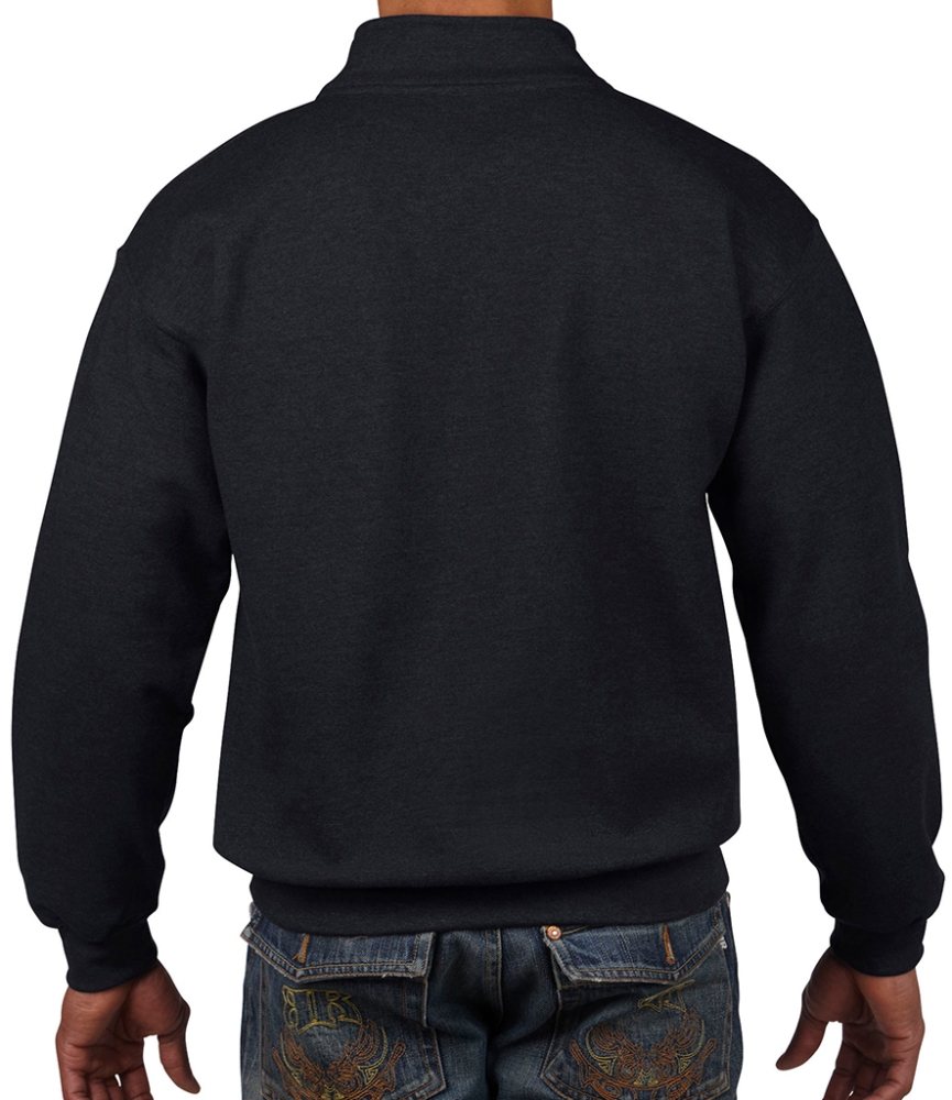 F&C Gildan Vintage Zip Neck Sweatshirt 