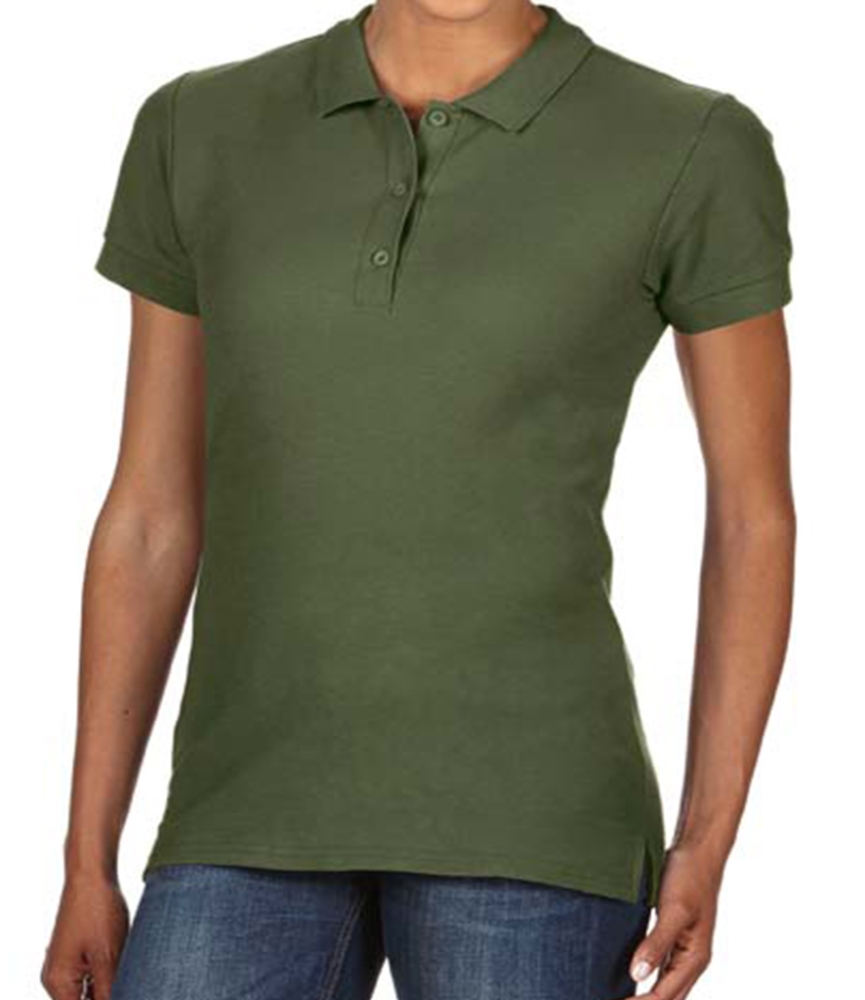 Gildan Ladies Premium Cotton® Double Piqué Polo Shirt
