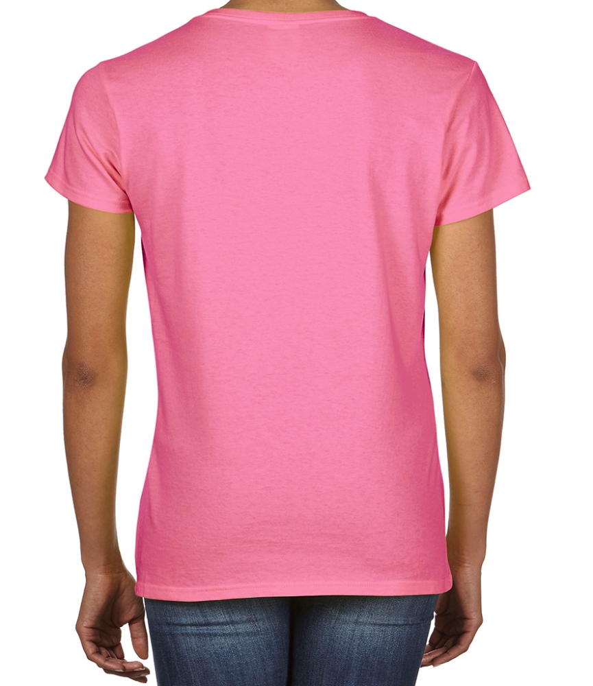Gildan Ladies Premium Cotton® V Neck T-Shirt
