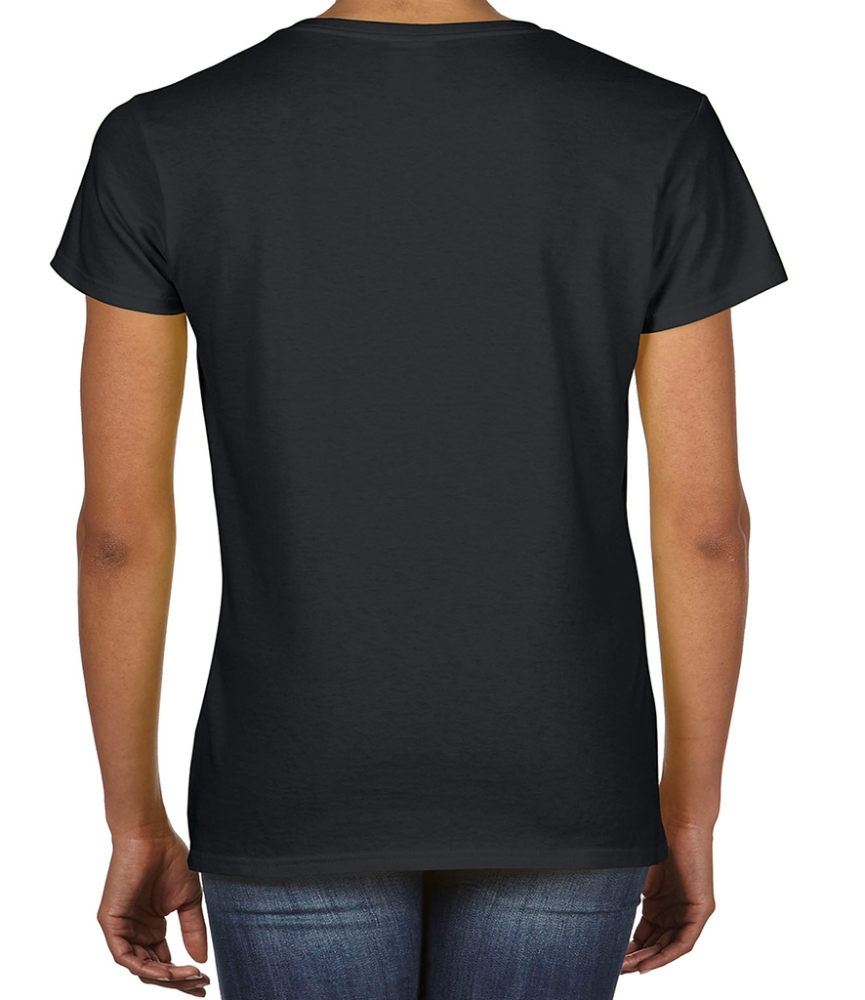 Gildan Ladies Premium Cotton® V Neck T-Shirt