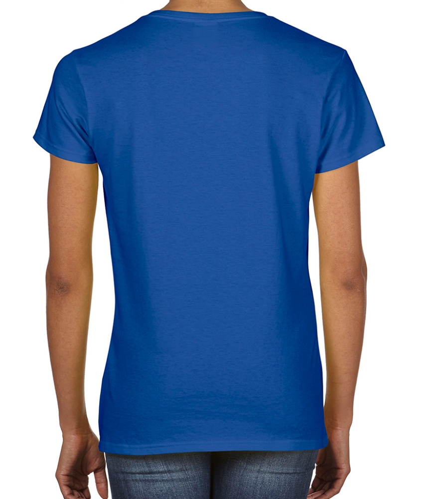 Gildan Ladies Premium Cotton® V Neck T-Shirt