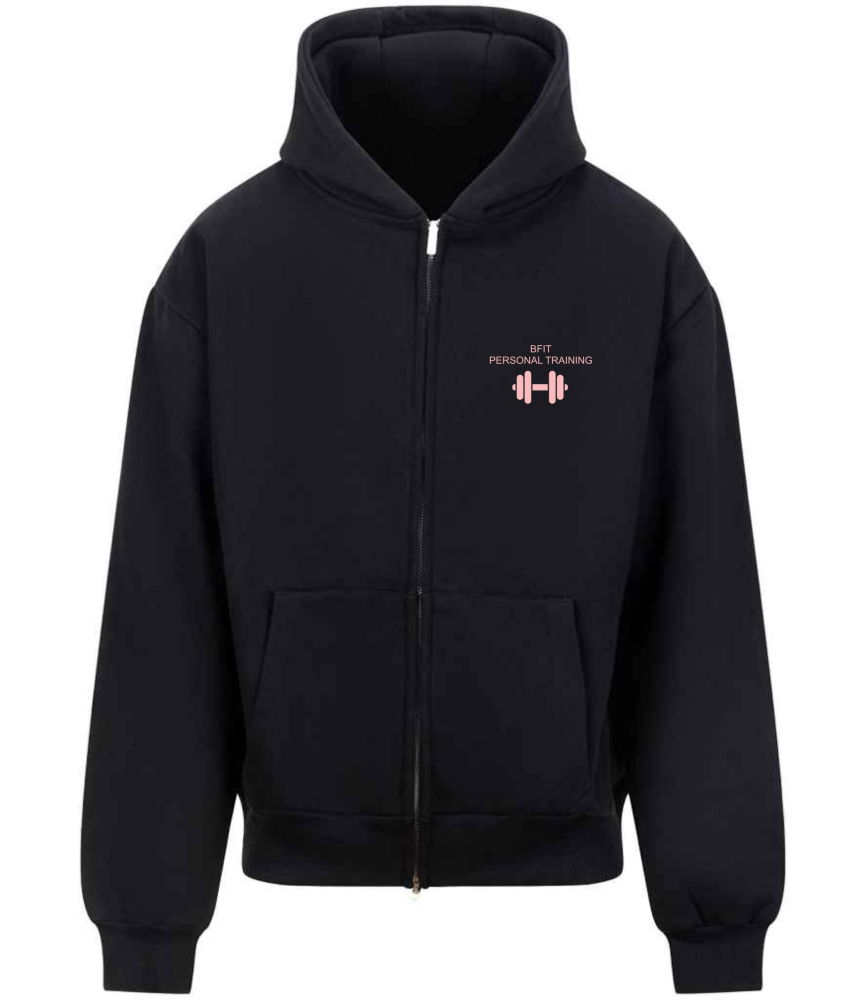 BFIT Black Zip up Hoody