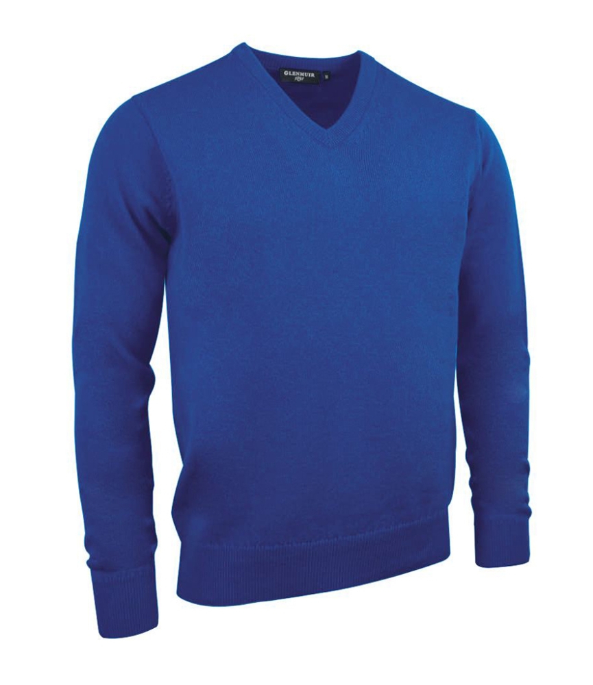 Glenmuir V Neck Lambswool Sweater
