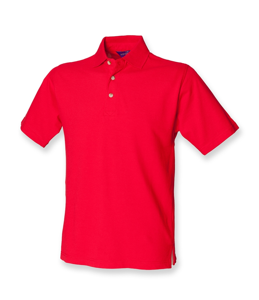 Henbury Classic Heavy Cotton Piqué Polo Shirt