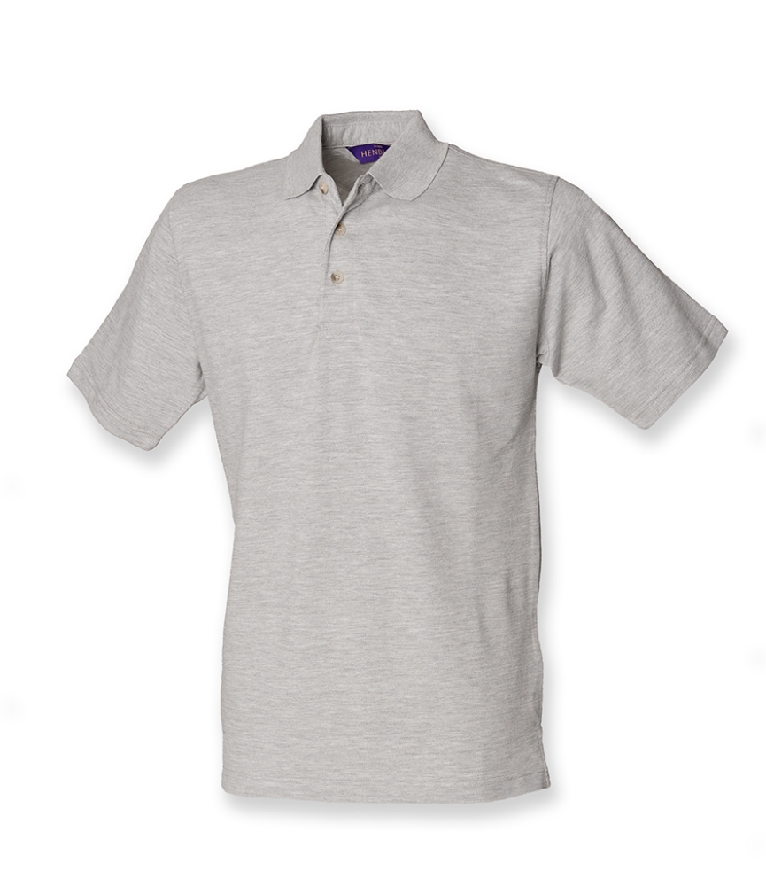Henbury Classic Heavy Cotton Piqué Polo Shirt