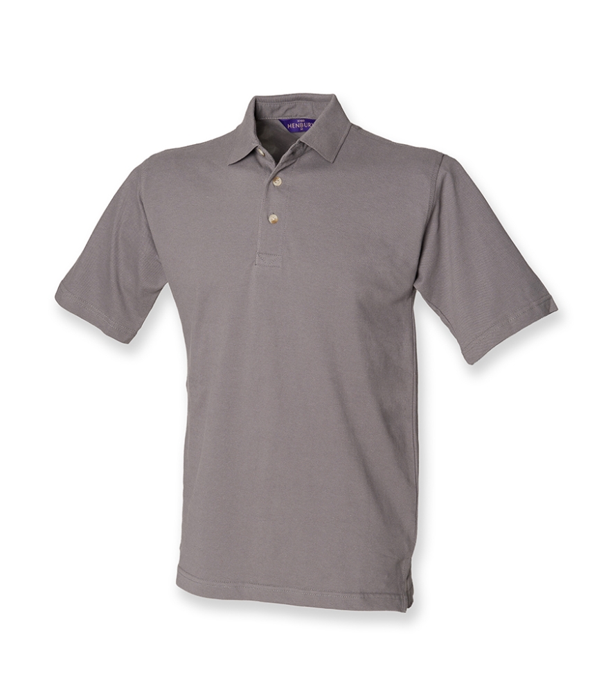 Henbury Classic Heavy Cotton Piqué Polo Shirt
